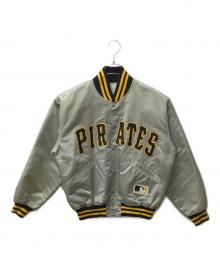 FELCO（フェルコ）の古着「USA製 ナイロンスタジャン」｜グレー×イエロー