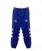 adidasアディダス）の古着「IQ1572　ジャージボトム」｜ブルー