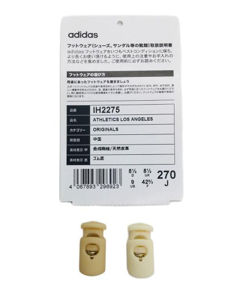 adidas（アディダス）adidas (アディダス) Fear Of God (フィア・オブ・ゴッド) ATHLETICS Los Angeles Runner  ベージュ サイズ:US9、UK8 1/2、FR42 2/3、JP270、CHN265 未使用品の古着・服飾アイテム