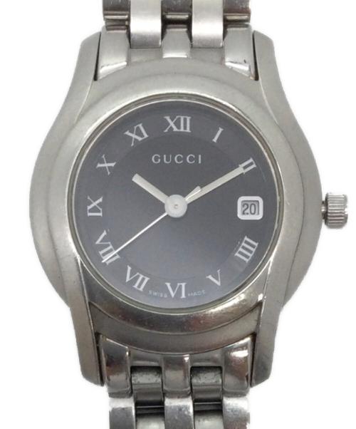 GUCCI（グッチ）GUCCI (グッチ) 腕時計 ブラックの古着・服飾アイテム