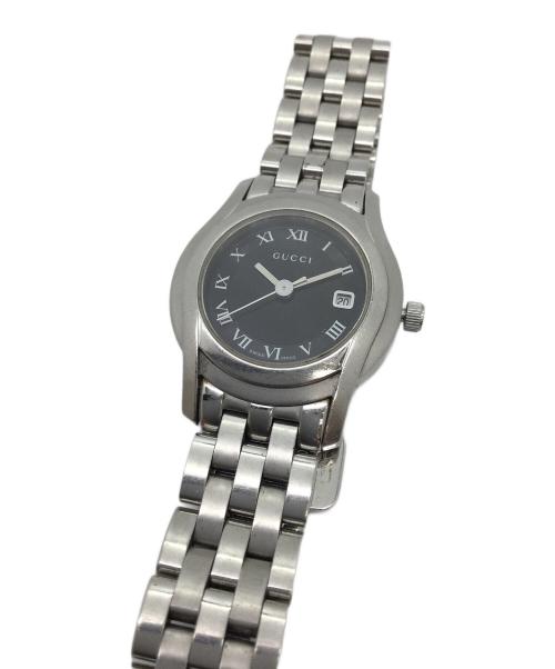 GUCCI（グッチ）GUCCI (グッチ) 腕時計 ブラックの古着・服飾アイテム