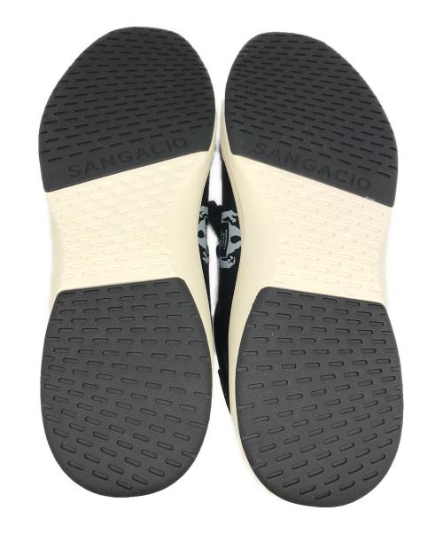 Sangacio（サンガッチョ）Sangacio (サンガッチョ) Brandalised (ブランダライズド) ローカットスニーカー ブラック サイズ:26.5の古着・服飾アイテム