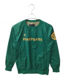 PEARLY GATES（パーリーゲイツ）の古着「055-9221002 ゴルフウェア(トップス)」｜グリーン