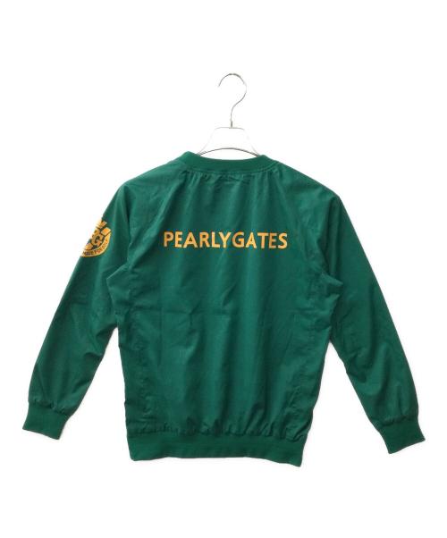 PEARLY GATES（パーリーゲイツ）PEARLY GATES (パーリーゲイツ) 055-9221002 ゴルフウェア(トップス) グリーンの古着・服飾アイテム