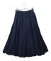mizuiro-ind（ミズイロインド）の古着「2023　ギャザーロングスカート」｜ブルー