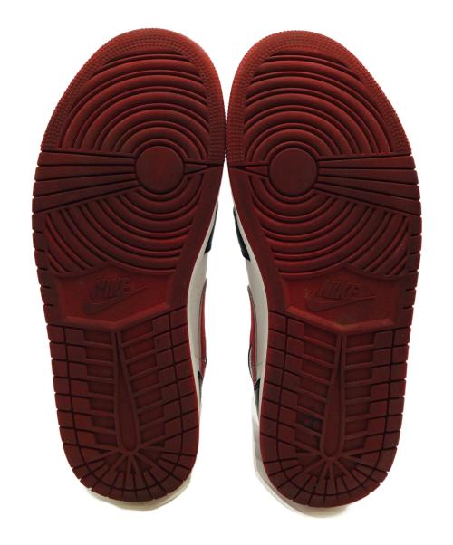 NIKE（ナイキ）NIKE (ナイキ) Air Jordan 1 Mid レッド×ブラック サイズ:US9、UK8の古着・服飾アイテム