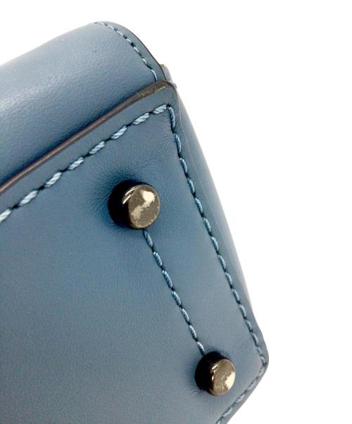 COACH（コーチ）COACH (コーチ) グレース2wayハンドバッグ ブルーの古着・服飾アイテム