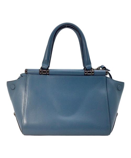 COACH（コーチ）COACH (コーチ) グレース2wayハンドバッグ ブルーの古着・服飾アイテム