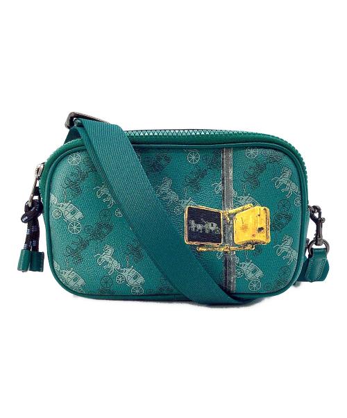 COACH（コーチ）COACH (コーチ) ショルダーバッグ グリーンの古着・服飾アイテム