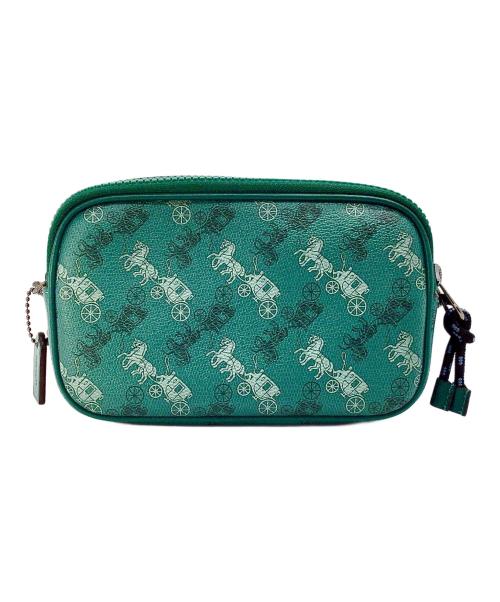 COACH（コーチ）COACH (コーチ) ショルダーバッグ グリーンの古着・服飾アイテム
