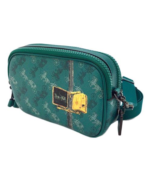 COACH（コーチ）COACH (コーチ) ショルダーバッグ グリーンの古着・服飾アイテム