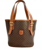 CELINEセリーヌ）の古着「トートバッグ」｜ブラウン