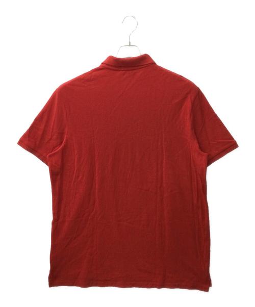 POLO RALPH LAUREN（ポロ・ラルフローレン）POLO RALPH LAUREN (ポロ・ラルフローレン) BEAMS (ビームス) ポロシャツ レッド サイズ:XLの古着・服飾アイテム