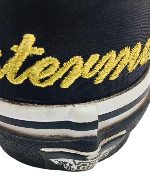 VANS（ヴァンズ）VANS (バンズ) Mastermind JAPAN (マスターマインド ジャパン) スリッポン ブラック サイズ:US8、cm26.5、EUR42の古着・服飾アイテム