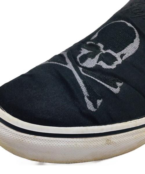 VANS（ヴァンズ）VANS (バンズ) Mastermind JAPAN (マスターマインド ジャパン) スリッポン ブラック サイズ:US8、cm26.5、EUR42の古着・服飾アイテム