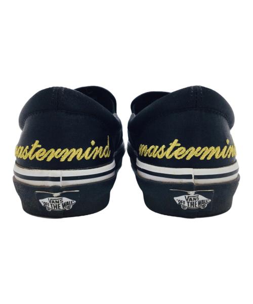 VANS（ヴァンズ）VANS (バンズ) Mastermind JAPAN (マスターマインド ジャパン) スリッポン ブラック サイズ:US8、cm26.5、EUR42の古着・服飾アイテム
