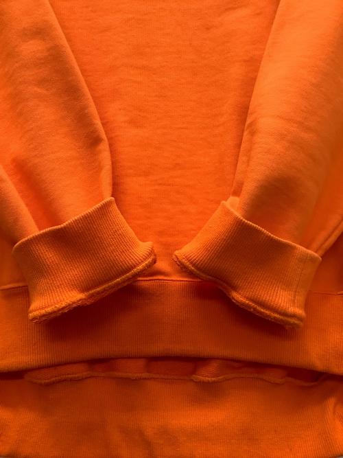 COGTHEBIGSMOKE（コグザビッグスモーク）COGTHEBIGSMOKE (コグザビッグスモーク) HONESTY スウェット オレンジ サイズ:FREEの古着・服飾アイテム