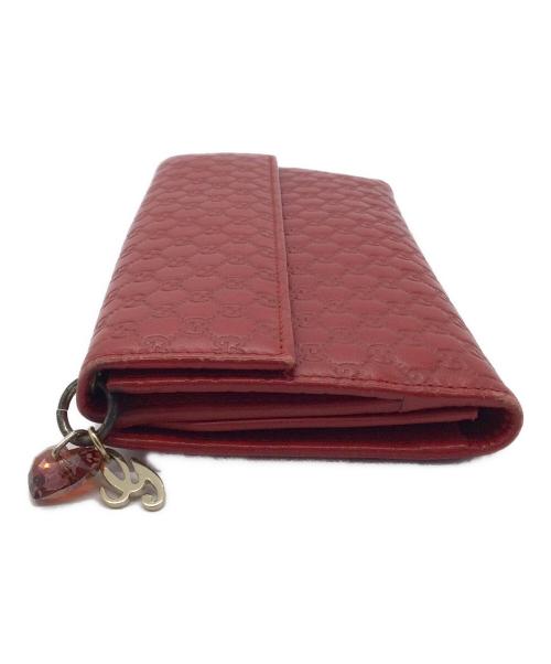 GUCCI（グッチ）GUCCI (グッチ) 長財布 レッドの古着・服飾アイテム