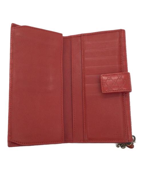 GUCCI（グッチ）GUCCI (グッチ) 長財布 レッドの古着・服飾アイテム