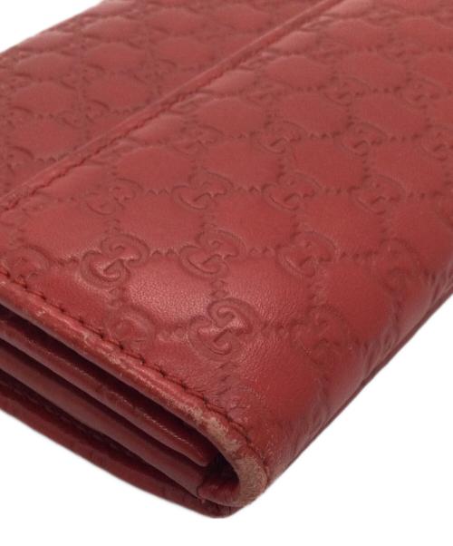 GUCCI（グッチ）GUCCI (グッチ) 長財布 レッドの古着・服飾アイテム