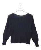 SLOBE IENAスローブ イエナ）の古着「リネン混畦ニット」｜ネイビー