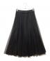Spick and Span（スピックアンドスパン）の古着「24060200400240 チュールスカート」｜ブラック