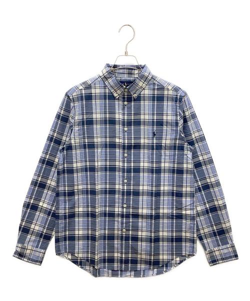 RALPH LAUREN（ラルフローレン）RALPH LAUREN (ラルフローレン) チェックシャツ スカイブルー サイズ:XLの古着・服飾アイテム