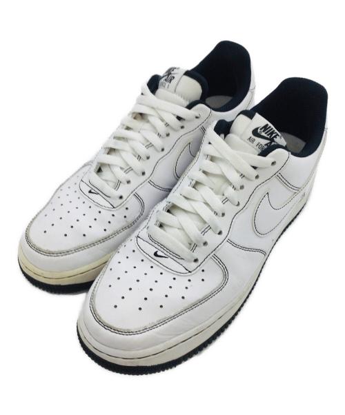 NIKE（ナイキ）NIKE (ナイキ) Air Force 1 Low '07 ホワイト×ブラック サイズ:US9、UK8の古着・服飾アイテム