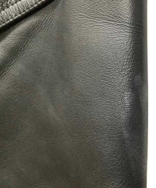 Rookie（ルーキー）Rookie (ルーキー) レザーパンツ ブラック サイズ:LLの古着・服飾アイテム