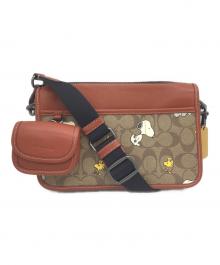 COACH×PEANUTS（コーチ×ピーナッツ）の古着「ショルダーバッグ」｜ブラウン