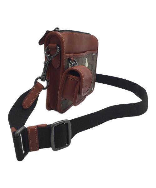 COACH（コーチ）COACH (コーチ) PEANUTS (ピーナッツ) ショルダーバッグ ブラウンの古着・服飾アイテム