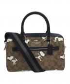 COACH×PEANUTSコーチ×ピーナッツ）の古着「2WAYショルダーバッグ」｜ブラウン×ブラック