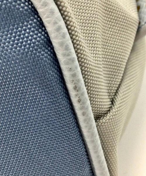 FURLA（フルラ）FURLA (フルラ) 2wayハンドバッグ ブルー×グレーの古着・服飾アイテム