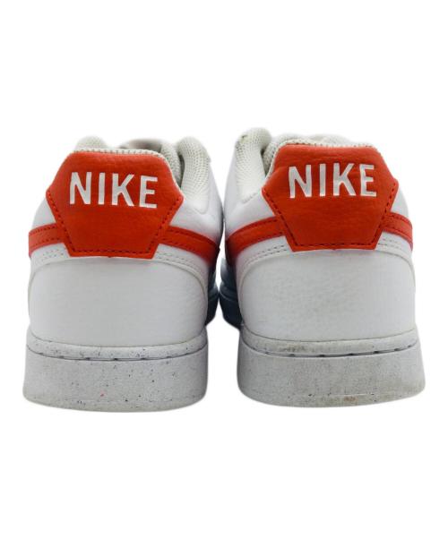 NIKE（ナイキ）NIKE (ナイキ) COURT VISION LOW NN ホワイト サイズ:US9、UK8、EU42.5、cm27、BR40.5、CN270(2.5)の古着・服飾アイテム