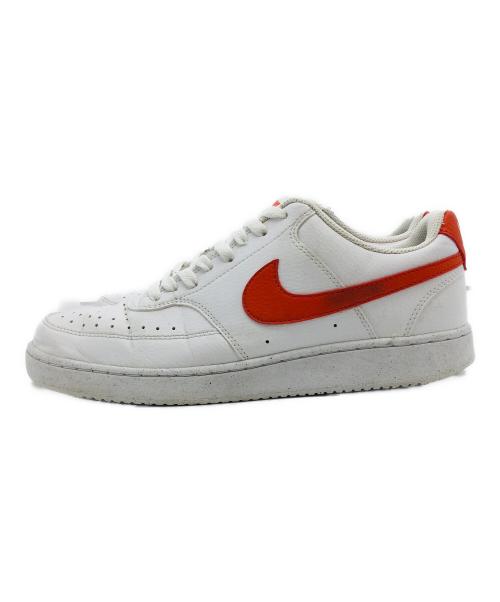 NIKE（ナイキ）NIKE (ナイキ) COURT VISION LOW NN ホワイト サイズ:US9、UK8、EU42.5、cm27、BR40.5、CN270(2.5)の古着・服飾アイテム