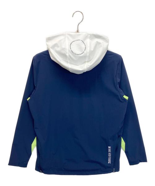 adidas（アディダス）adidas (アディダス) HY0976　防風 撥水ワーディング アノラック ネイビー サイズ:Mの古着・服飾アイテム