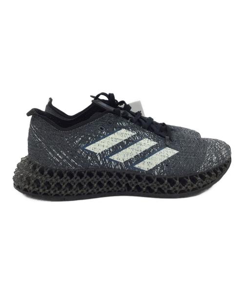 adidas（アディダス）adidas (アディダス) 4DFWD × STRUNG 4Dランニング グレー サイズ:US6.5、UK6、FR39.3、cm24.5、CN240 未使用品の古着・服飾アイテム