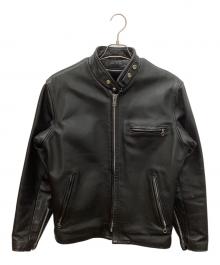 Schott（ショット）の古着「シングルライダース レザージャケット」｜ブラック