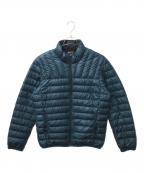 FIRST DOWNファーストダウン）の古着「ライトダウンジャケット」｜ネイビー