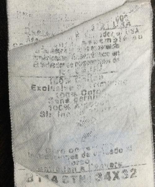 CarHartt（カーハート）CarHartt (カーハート) ダックカーゴパンツ アイボリー サイズ:86cm(w34)の古着・服飾アイテム