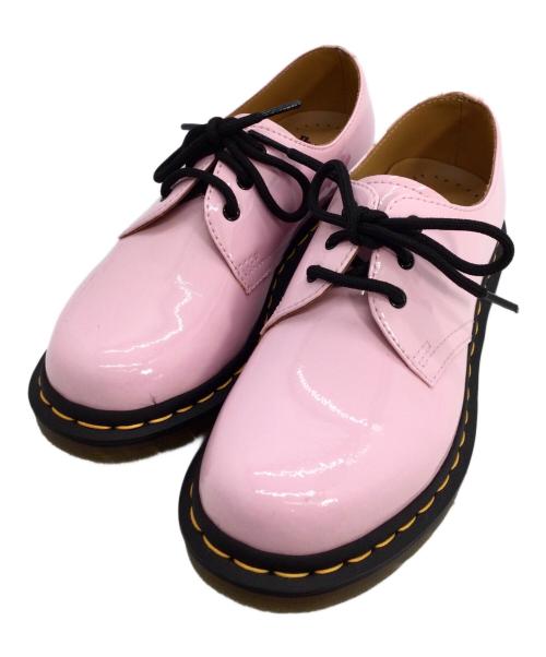 Dr.Martens（ドクターマーチン）Dr.Martens (ドクターマーチン) 3ホールシューズ ピンク サイズ:23.5cmの古着・服飾アイテム