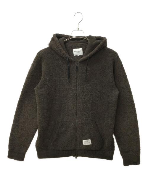 TravisMathew（トラヴィスマシュー）TravisMathew (トラヴィスマシュー) 7AG055　ジップパーカー ブラウン サイズ:XLの古着・服飾アイテム