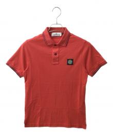 STONE ISLAND（ストーンアイランド）の古着「101522S18　ポロシャツ」｜レッド