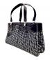 Christian Dior (クリスチャン ディオール) ハンドバッグ ネイビー×グレー：75000円