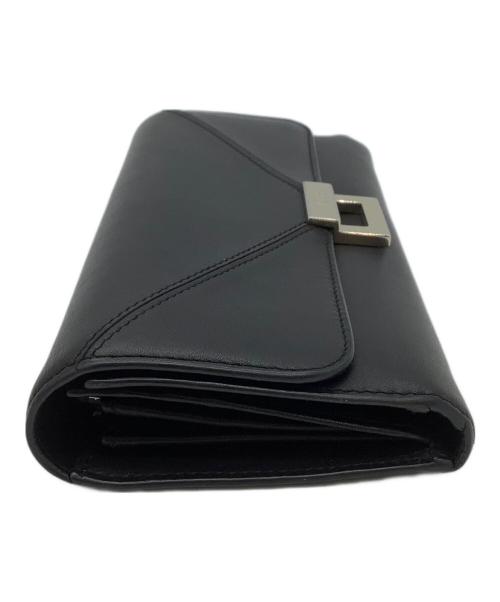 TOD'S（トッズ）TOD'S (トッズ) 長財布 ブラックの古着・服飾アイテム