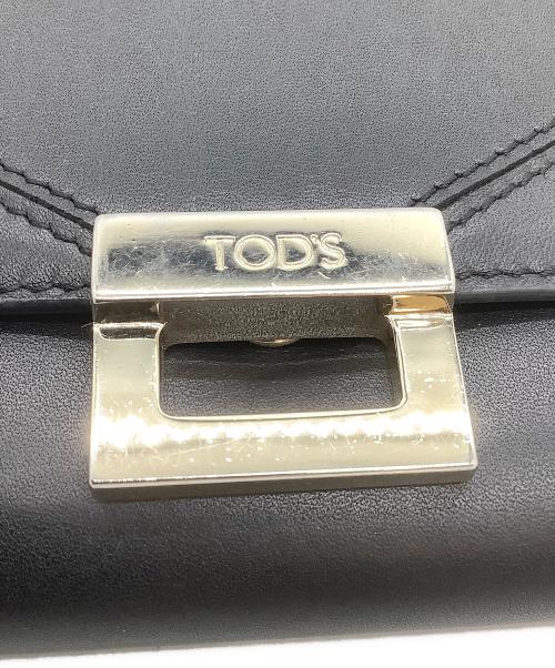 TOD'S（トッズ）TOD'S (トッズ) 長財布 ブラックの古着・服飾アイテム