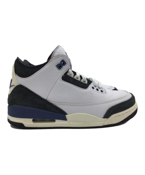 NIKE（ナイキ）NIKE (ナイキ) A Ma Maniere (ア・マ・マニエール) Jordan 3 Retro OG SP ホワイト×ネイビー サイズ:US7.5、UK6.5、EUR40.5、cm25.5、BR39、CN255(2.5)　の古着・服飾アイテム