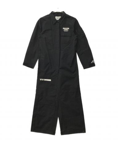 AVIREX ブラックオーバーオール 中古・古着通販】AVIREX FLYERS (アヴィレックス フライヤーズ