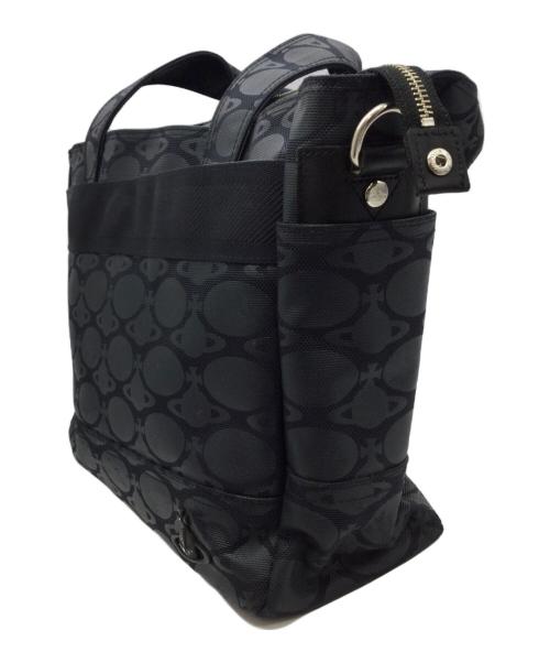 Vivienne Westwood（ヴィヴィアンウエストウッド）Vivienne Westwood (ヴィヴィアンウエストウッド) トートバッグ ネイビーの古着・服飾アイテム