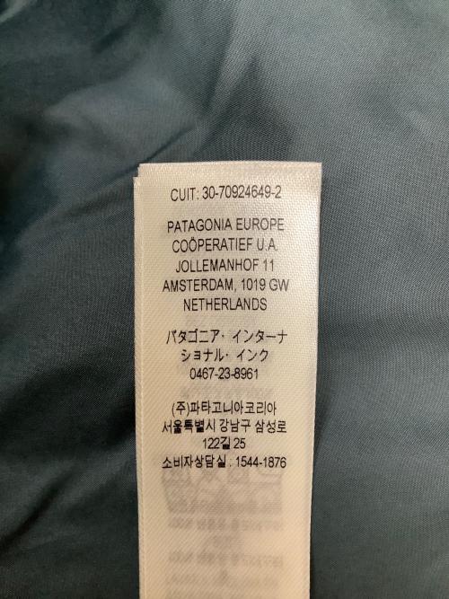 Patagonia（パタゴニア）Patagonia (パタゴニア) 31625　パウダータウンジャケット ブルー サイズ:Sの古着・服飾アイテム